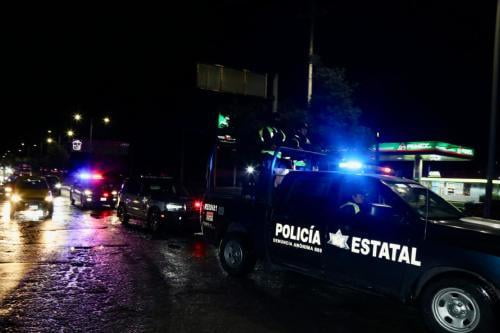 Megaoperativo interinstitucional de seguridad en municipios del Valle de Toluca ante amenazas de la Familia Michoacana